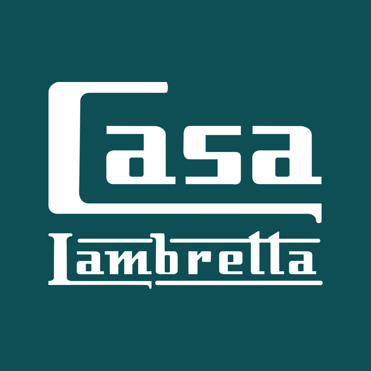 CASA LAMBRETTA LOGO Casa Lambretta Vittorio Tessera