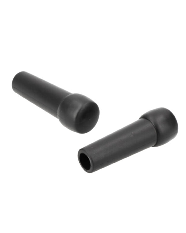 Kit tampons de béquille noirs - Casa Lambretta T 225 (T225)