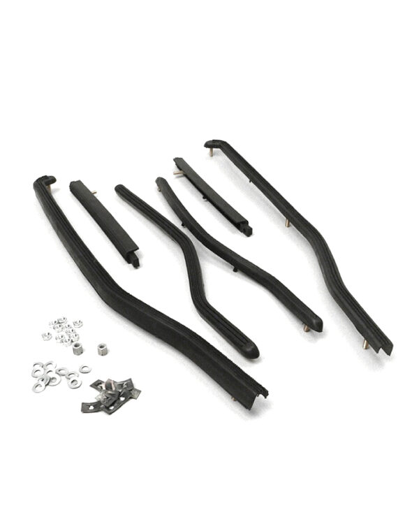 Kit baguettes arrières noires - Casa Lambretta C 106 (C106)