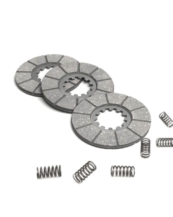 Kit de 3 disques d'embrayage garnits avec ressorts - Casa Lambretta M 125/B (M125B)