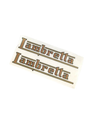 Paire d'autocollants de réservoir - Casa Lambretta C 146 (C146)